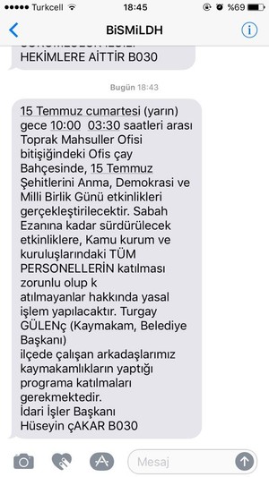 'Ya törene katıl ya işten atıl' - Resim : 2