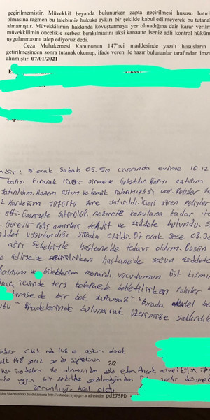Adliyeye götürülen Boğaziçi öğrencisine işkence - Resim : 1
