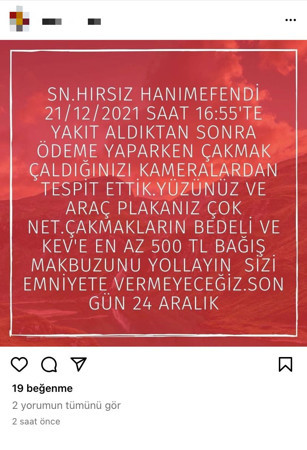 İki adet çakmak çalan kadına sosyal medyadan çağrı: Son gün 24 Aralık - Resim : 1