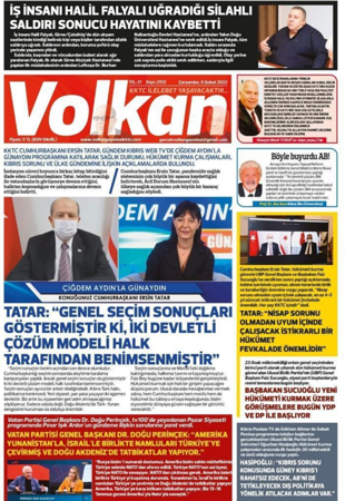 Kuzey Kıbrıs gazetelerindeki iki başlık: 'Hain pusu' ve 'Ülke kör karanlıkta' - Resim : 14