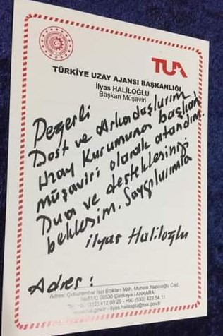 Sebze Üretim Tekniği mezunu AKP'li isim Uzay Ajansı'na müşavir oldu - Resim : 1