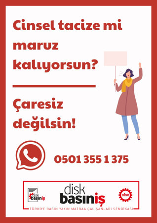 DİSK Basın-İş gazeteciler için ihbar hattı oluşturdu - Resim : 2