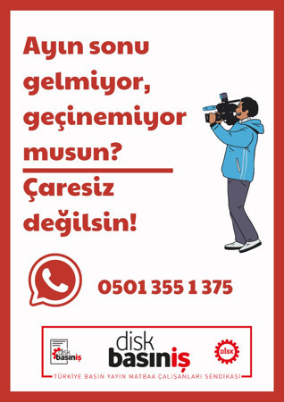 DİSK Basın-İş gazeteciler için ihbar hattı oluşturdu - Resim : 3