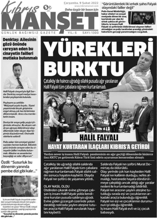 Kuzey Kıbrıs gazetelerindeki iki başlık: 'Hain pusu' ve 'Ülke kör karanlıkta' - Resim : 4