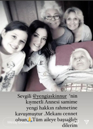 Aşkın Nur Yengi'nin annesi hayatını kaybetti - Resim : 1