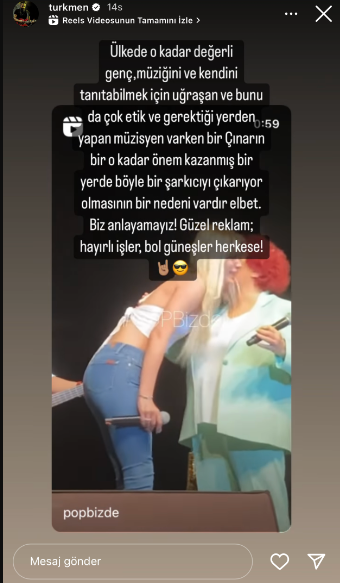 Gökhan Türkmen, Selda Bağcan'ın sahneye çıkardığı Aleyna Tilki'yi hedef aldı - Resim : 1