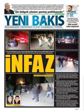 Kuzey Kıbrıs gazetelerindeki iki başlık: 'Hain pusu' ve 'Ülke kör karanlıkta' - Resim : 11