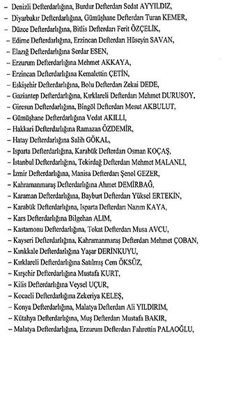 Erdoğan çok sayıda bürokratı görevden aldı - Resim : 2