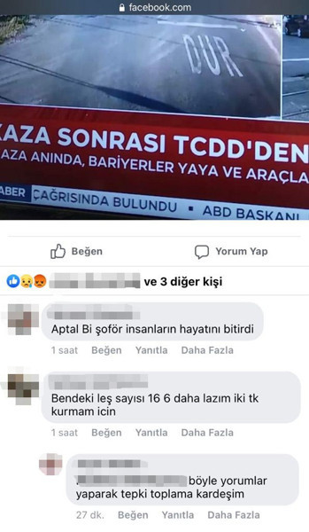 TCDD makinisti: Bendeki leş sayısı 16, 6 daha lazım iki takım için - Resim : 1