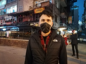 Ankara'nın pek çok yerinde esnaf kapatmaları protesto ediyor - Resim : 1