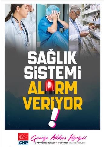 CHP'li İgezdi'den rapor: Sağlık sistemi alarm veriyor - Resim : 1