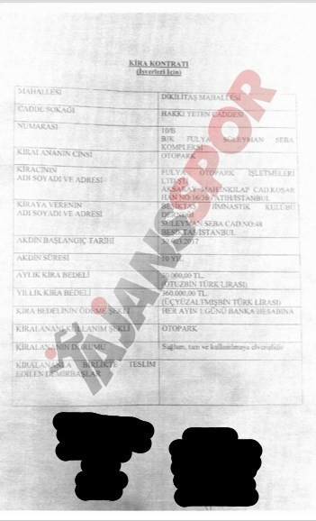 Beşiktaş Kulübü'nde otopark skandalı - Resim : 1