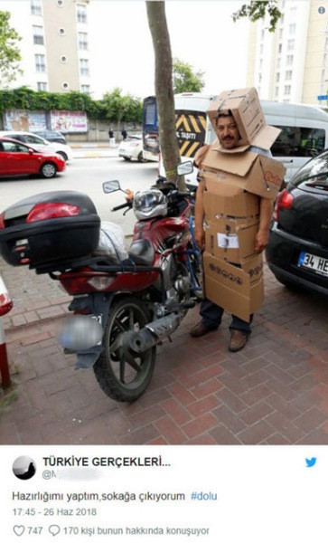 Dolu paniği vatandaşı şaşırttı - Resim: 31