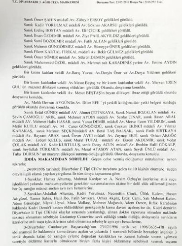Diyarbakır Cezaevi Katliamı davasına zaman aşımı - Resim : 2
