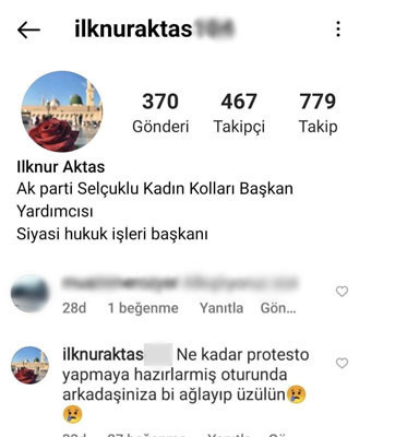 AKP'li yönetici, doktorun ölümünü protesto edenleri hedef aldı: Ne kadar protesto yapmaya hazırlarmış - Resim : 1