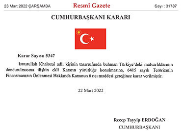 ABD'nin istediği oldu: Türkiye’de kara para aklayan Halozai’nin malvarlıkları donduruldu - Resim : 1