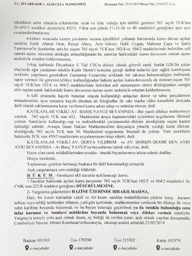 Diyarbakır Cezaevi Katliamı davasına zaman aşımı - Resim : 3