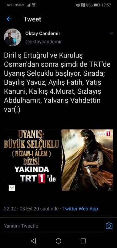 Gazeteci Candemir'e 'Diriliş Ertuğrul' gözaltısı - Resim : 1