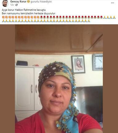 Eşini öldürüp, sosyal medyadan 'gururlu hissediyor' paylaşımı yapan katil yakalandı - Resim : 2