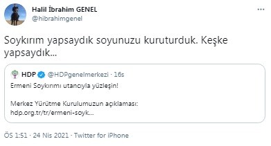 AKP'li yöneticiler, 'soykırım yok' derken nefret kustu: Keşke yapsaydık - Resim : 2