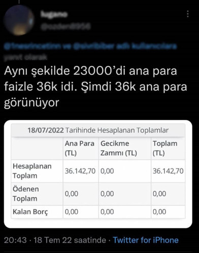 Erdoğan'ın açıklaması sonrası KYK borçlarında 'faizler ana paraya eklendi' iddiası - Resim : 3