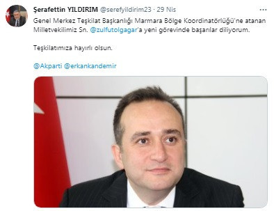 Erdoğan için ‘Allah gibi’ diyen Ağar’a AKP’de yeni görev - Resim : 1