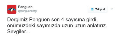 Penguen'den üzücü karar - Resim : 1