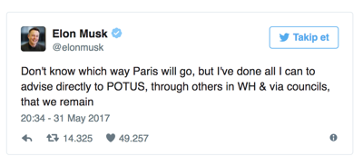 Musk resti çekti: Danışmanlıktan ayrılırım - Resim : 1