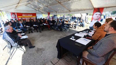 Selçuk Belediye Meclisi, Meryem Ana Evi nöbet alanında toplandı