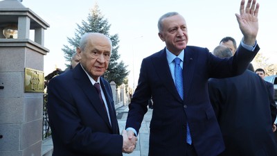 Erdoğan-Bahçeli görüşmesi sona erdi: Gündem İmralı ve Suriye