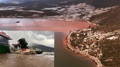 Antalya'da şiddetli yağmur ve dolu: D400 karayolu ulaşıma kapandı