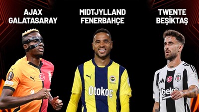 Fenerbahçe, Beşiktaş ve Galatasaray'ın bu geceki Avrupa maçları hangi kanallarda yayınlanacak?