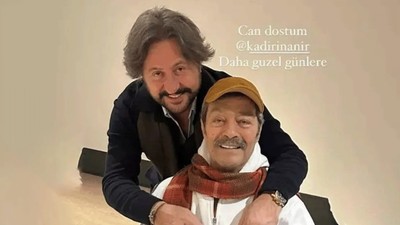 Tedavi gören Kadir İnanır'dan yeni fotoğraf