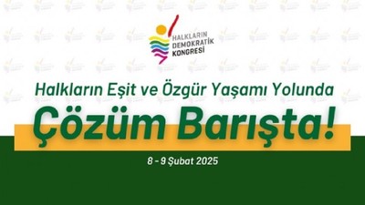 HDK'den konferans sonuç bildirgesi: Ortak vatanda demokratik yaşam, tüm halklar için bir kurtuluş modelidir