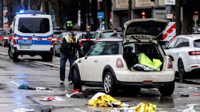 Münih Güvenlik Konferansı öncesi 'araçlı saldırı': En az 28 yaralı