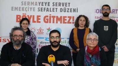 Sosyalist partilerden 'Böyle gitmez' kampanyası