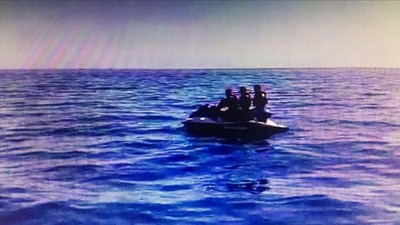Jet ski ile Yunanistan'dan Kuşadası'na gelen göçmen yakalandı