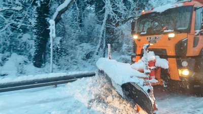 İstanbul'da kar kalınlığı 40 cm'ye ulaştı