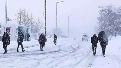 Bazı il ve ilçelerde eğitime bir gün ara verildi