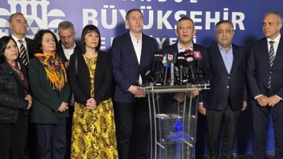 Özgür Özel ve Tuncer Bakırhan birlikte açıklama yaptı