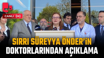 #CANLI | Sırrı Süreyya Önder'in doktorlarından açıklama