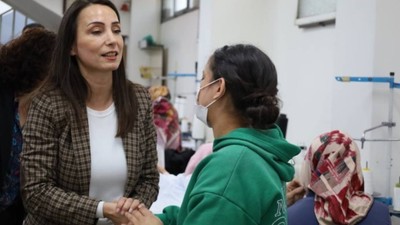 Hatimoğulları göçmen işçilerle Arapça konuştu, 1 Mayıs'a çağırdı