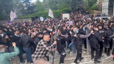 Nureddin Yıldız'ı protesto eyleminde tutuklanan 5 öğrenci tahliye