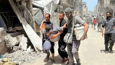İsrail yine yardım bekleyen Filistinlileri vurdu