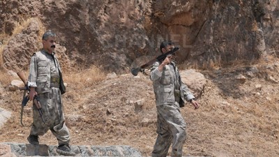 PKK'nin silah bırakma töreninden tarihi görüntüler