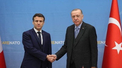 Macron: Erdoğan'la Gazze'de iki devletli çözümü konuştuk