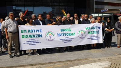 DEM Parti imza kampanyası başlattı: Barış istiyoruz çünkü
