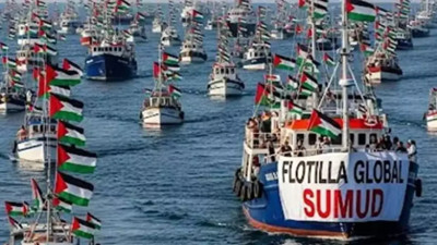 Sumud Filosu'ndan küresel dayanışma çağrısı