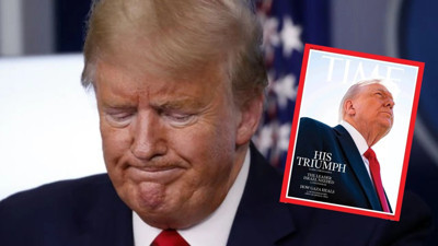 Trump'tan Time Dergisi'ne tepki: Tüm zamanların en kötü kapağı