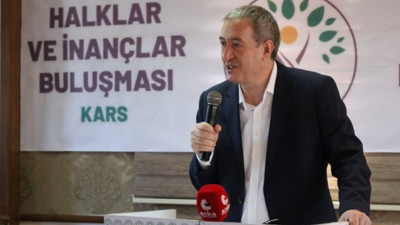 Bakırhan Kars'ta konuştu: 'Silah devreden çıktı, silahı ortaya çıkaran sebepler de ortadan kalksın'